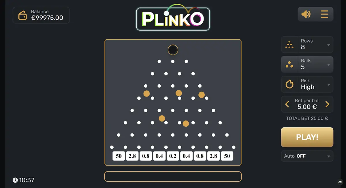 Скачать Plinko приложение