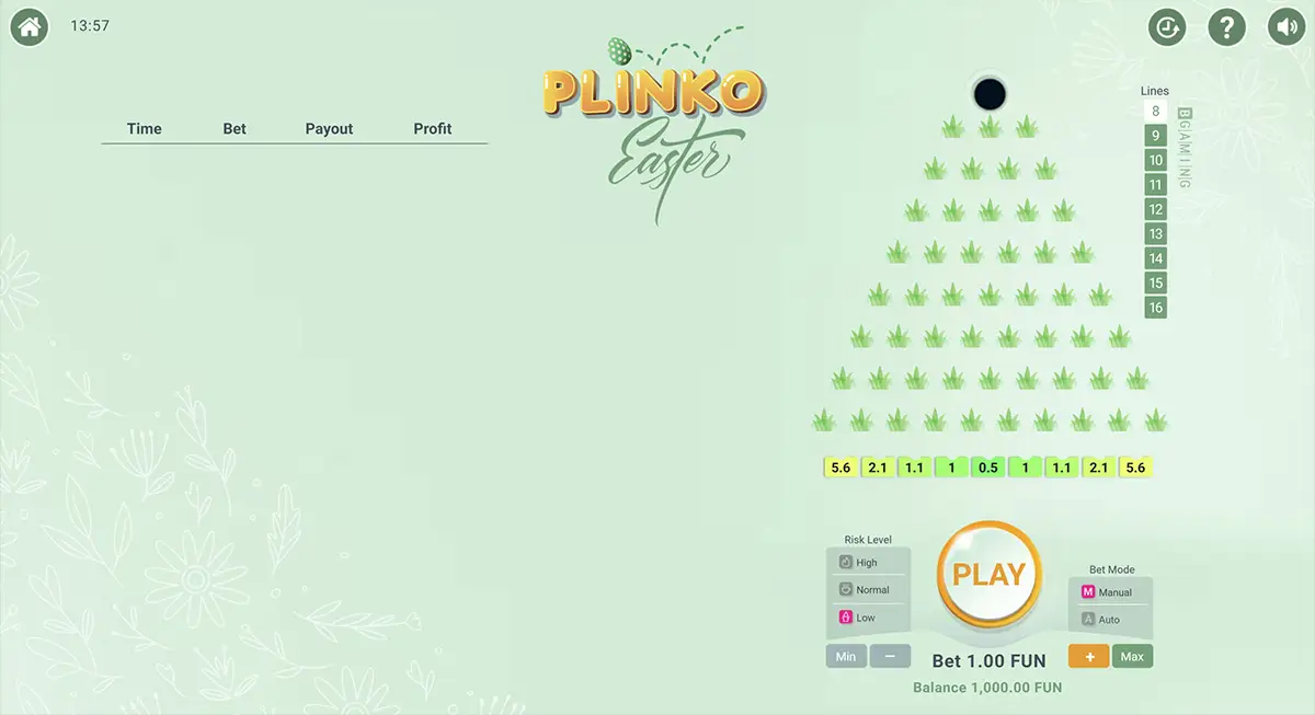 Получить бонусы Plinko 